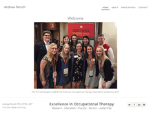Tablet Screenshot of andrewpersch.com